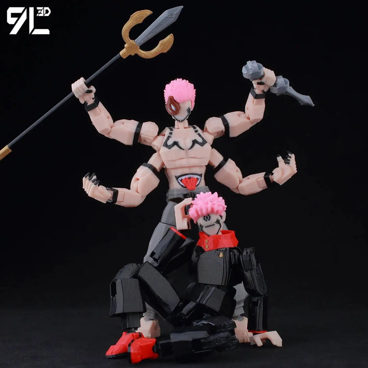 Jujutsu Kaisen Action Figur – Beweglich – Bild 4