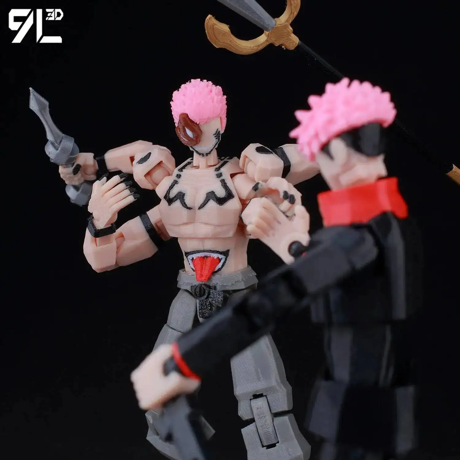 Jujutsu Kaisen Action Figur – Beweglich – Bild 5