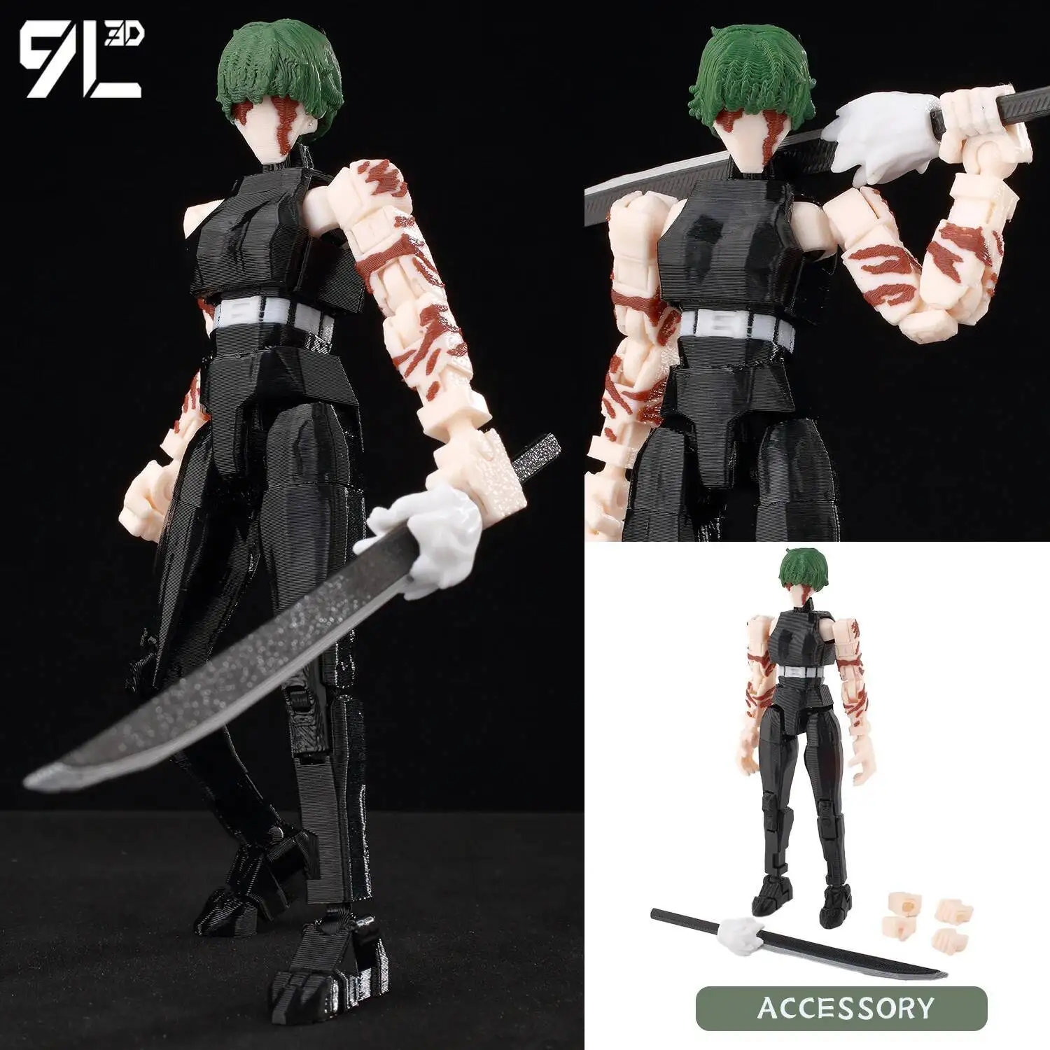 Jujutsu Kaisen Action Figur – Beweglich – Bild 23