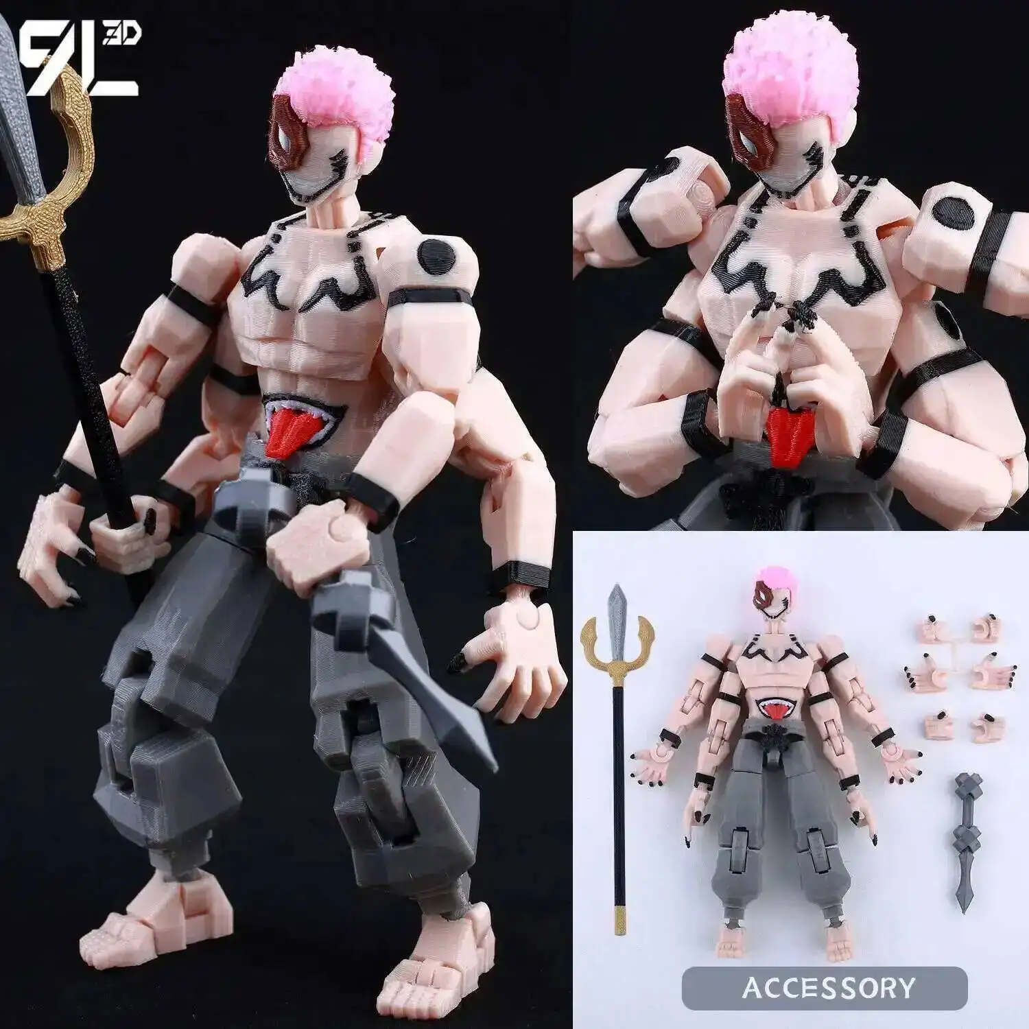 Jujutsu Kaisen Action Figur – Beweglich – Bild 30