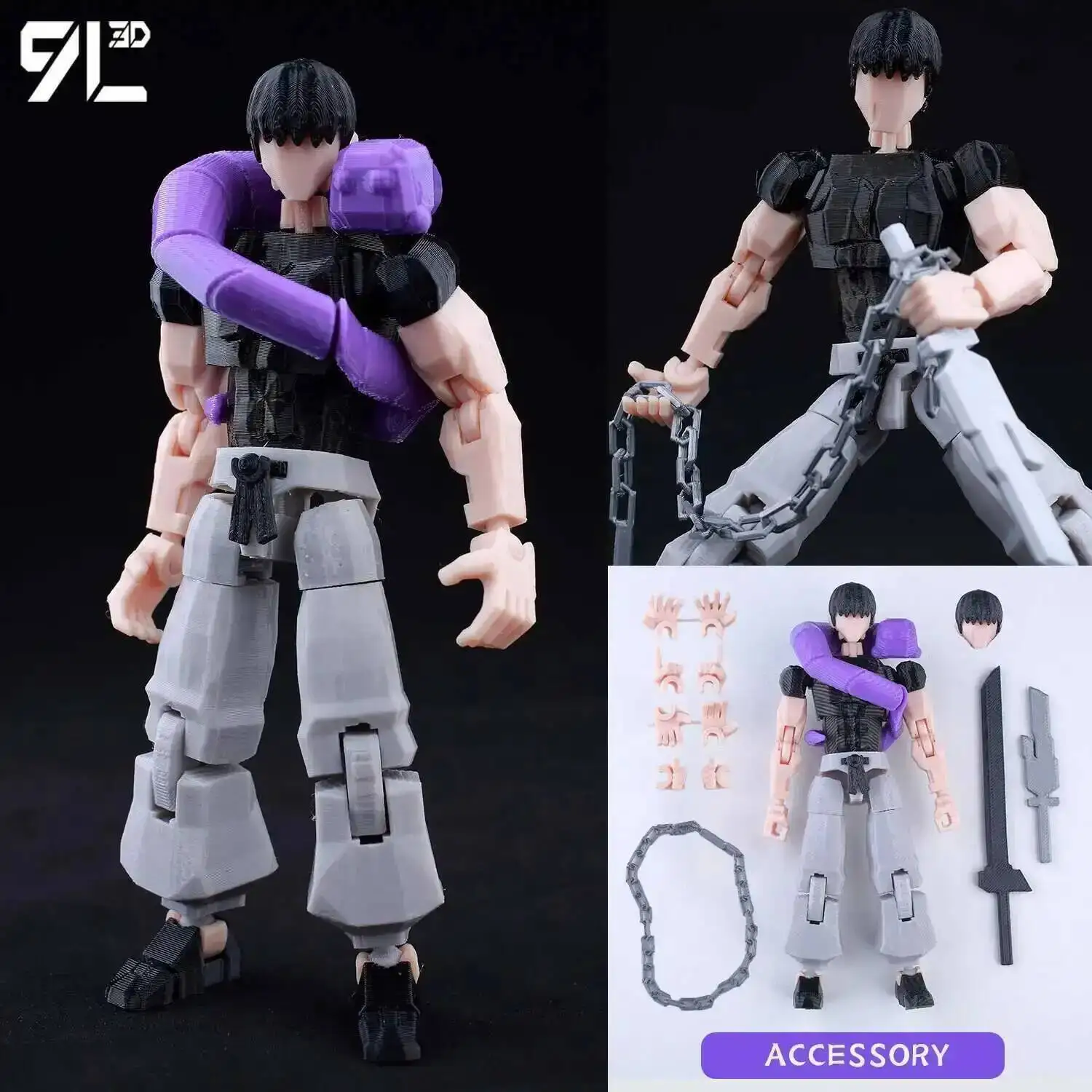 Jujutsu Kaisen Action Figur – Beweglich – Bild 28