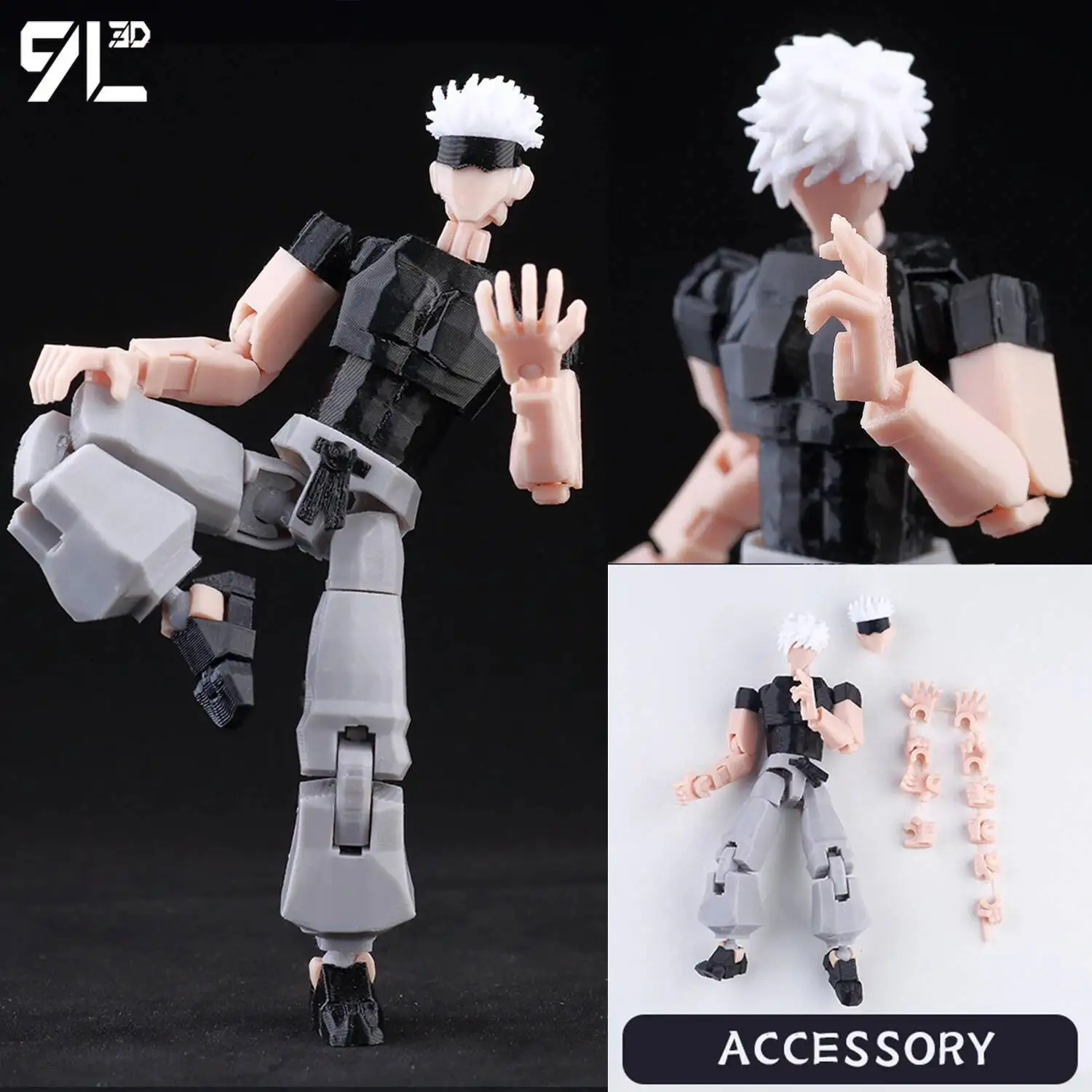 Jujutsu Kaisen Action Figur – Beweglich – Bild 9
