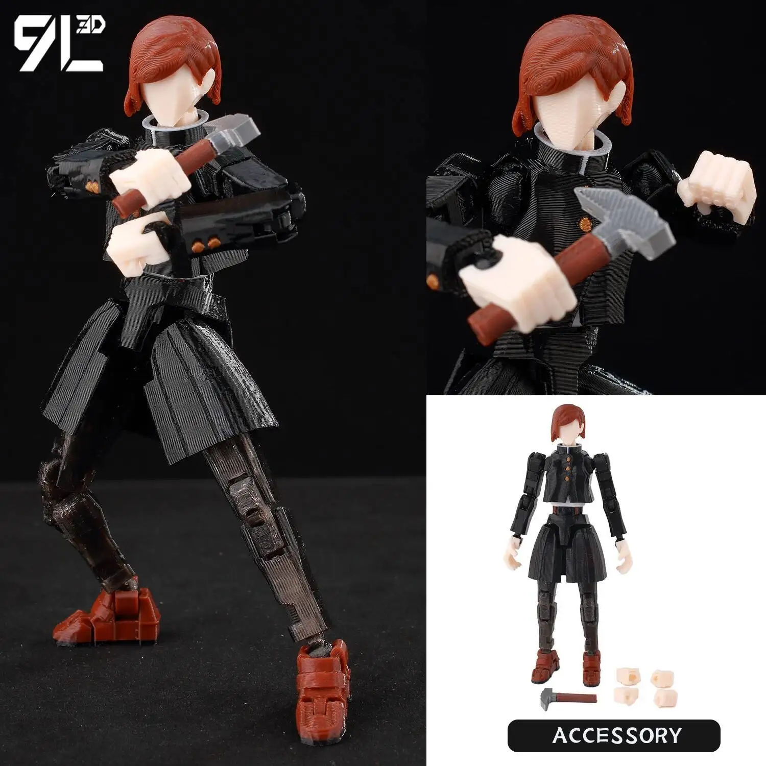Jujutsu Kaisen Action Figur – Beweglich – Bild 25