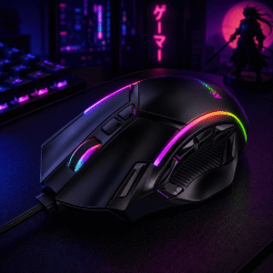 MKESPN X15 RGB Gaming Maus