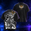 Mahoraga-T-Shirt Motiv 1 – Vorder- und Rückseite desselben Shirts